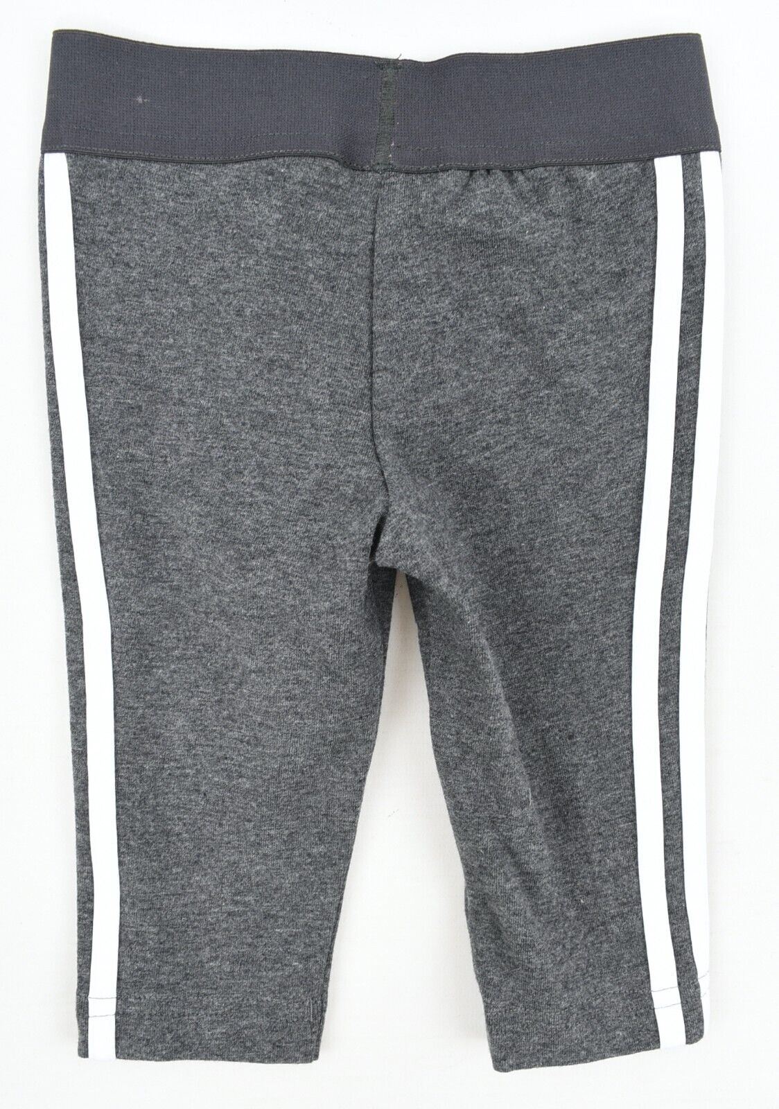 ADIDAS Baby Girls' 3 Stripe Logo Leggings, Grey/White, size 3-6 months