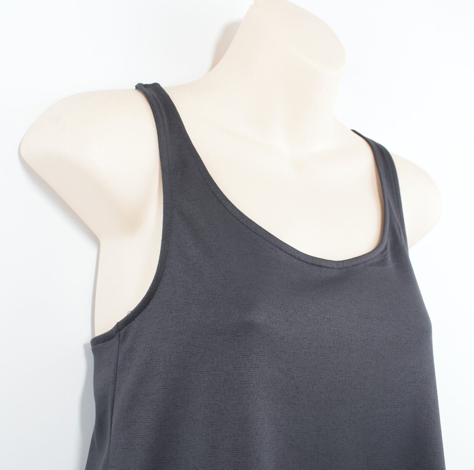 ADIDAS Women's Activewear Tunic Tank Top, Black/White, size XS (UK 4-6)