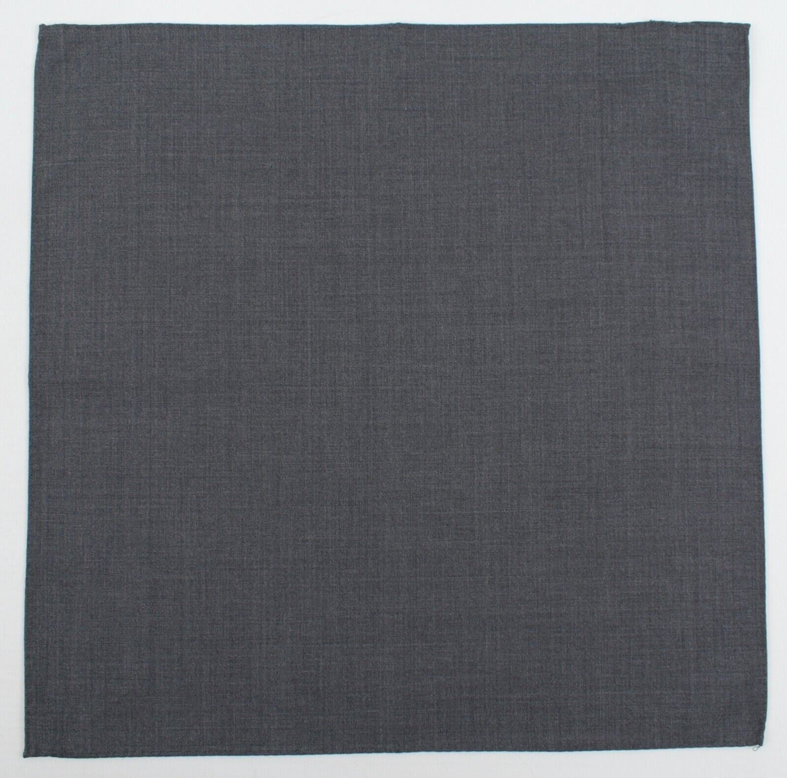HUGO BOSS Pocket Square /Rolled Scarf  100% Wool, Dark Grey, 33x33cm