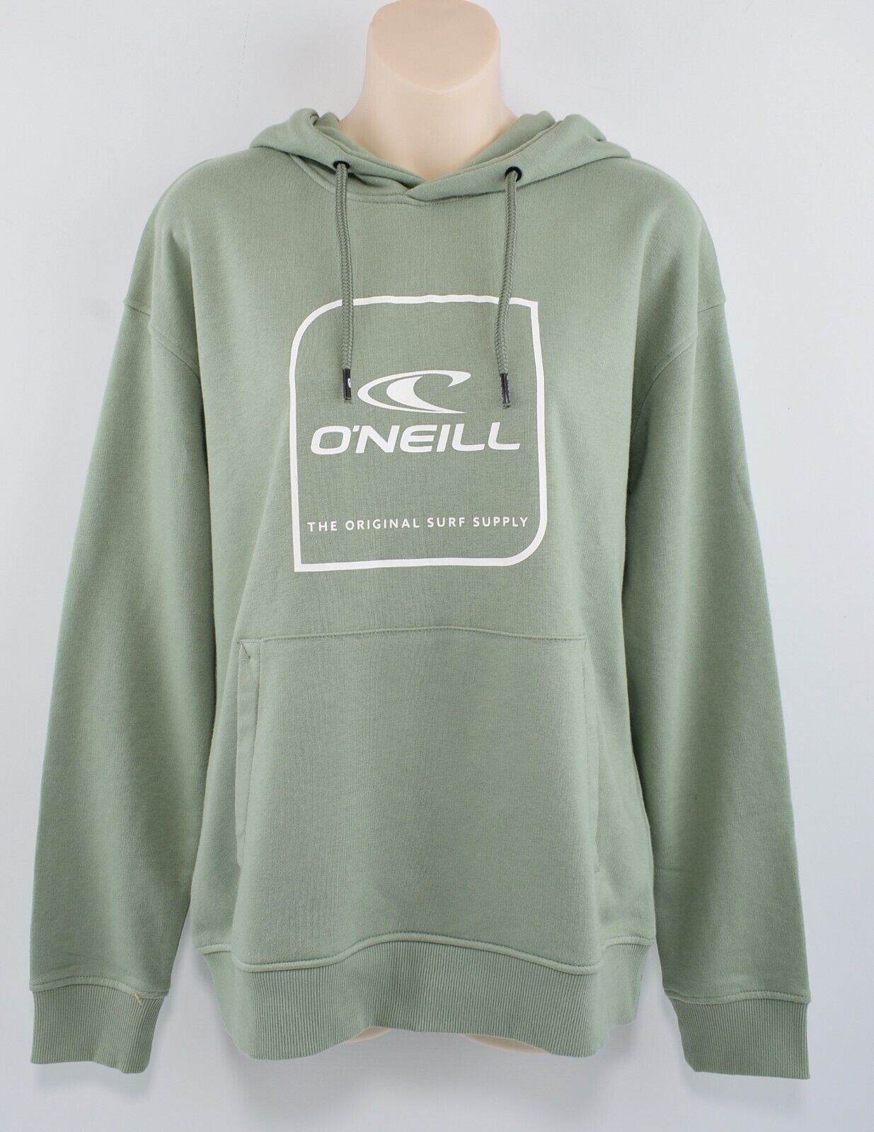 O'NEILL Women's CUBE Hoodie, Hooded Sweatshirt, Green (Lily Pad), size XL /UK 16