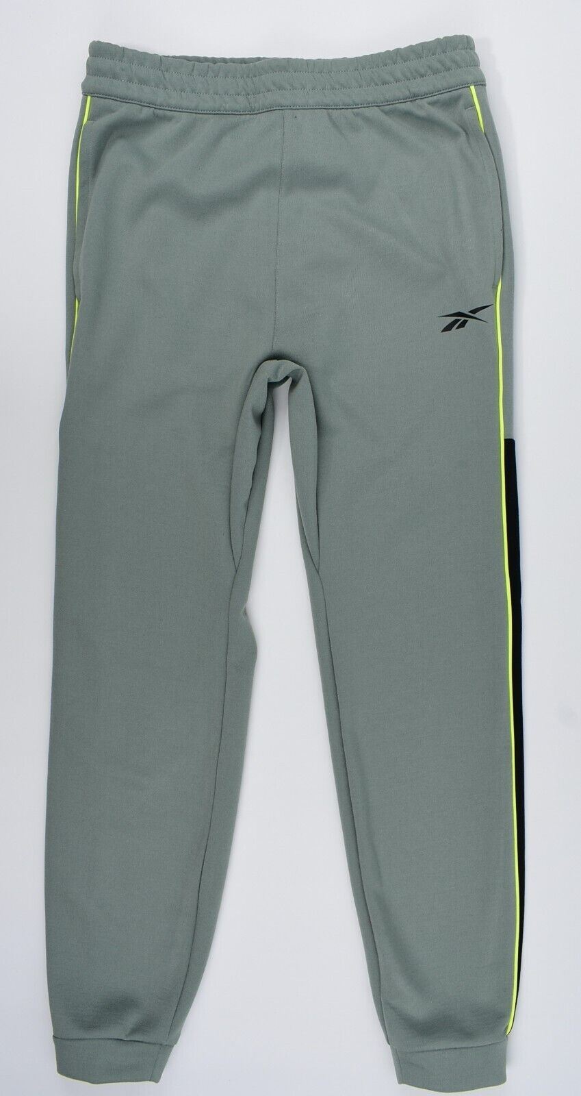 REEBOK Men's WORKOUT READY Joggers, Harmony Green, size SMALL