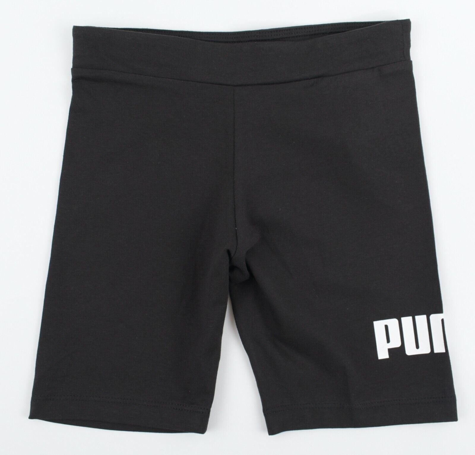 PUMA Girls' Kids' Cycling Shorts, Short Leggings, Black, size 7-8 years