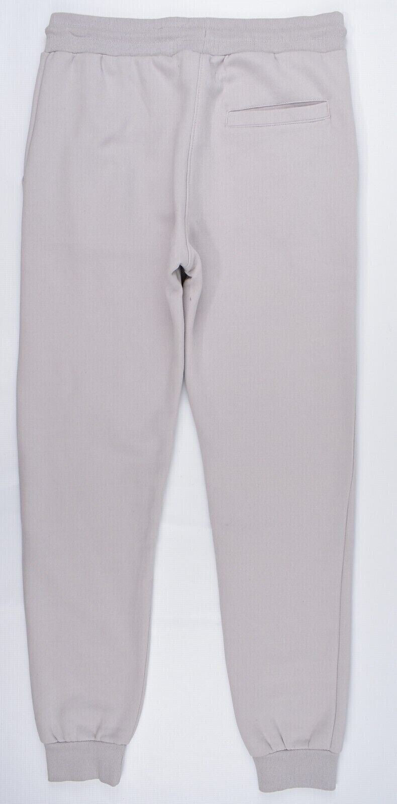 CRIMINAL DAMAGE Men's CAMDEN Cuffed Joggers, Light Grey, size XL