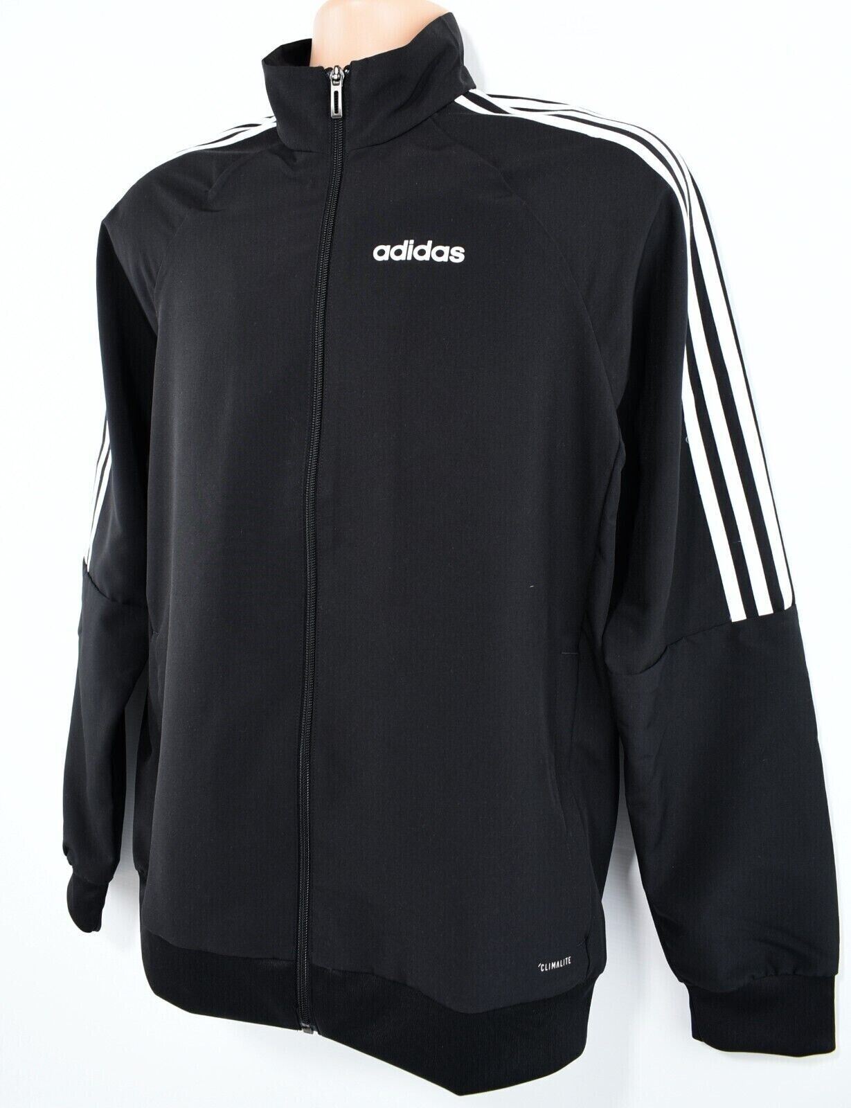 ADIDAS Men's Sereno 19 Presentation Training Track Jacket, Black, size XS