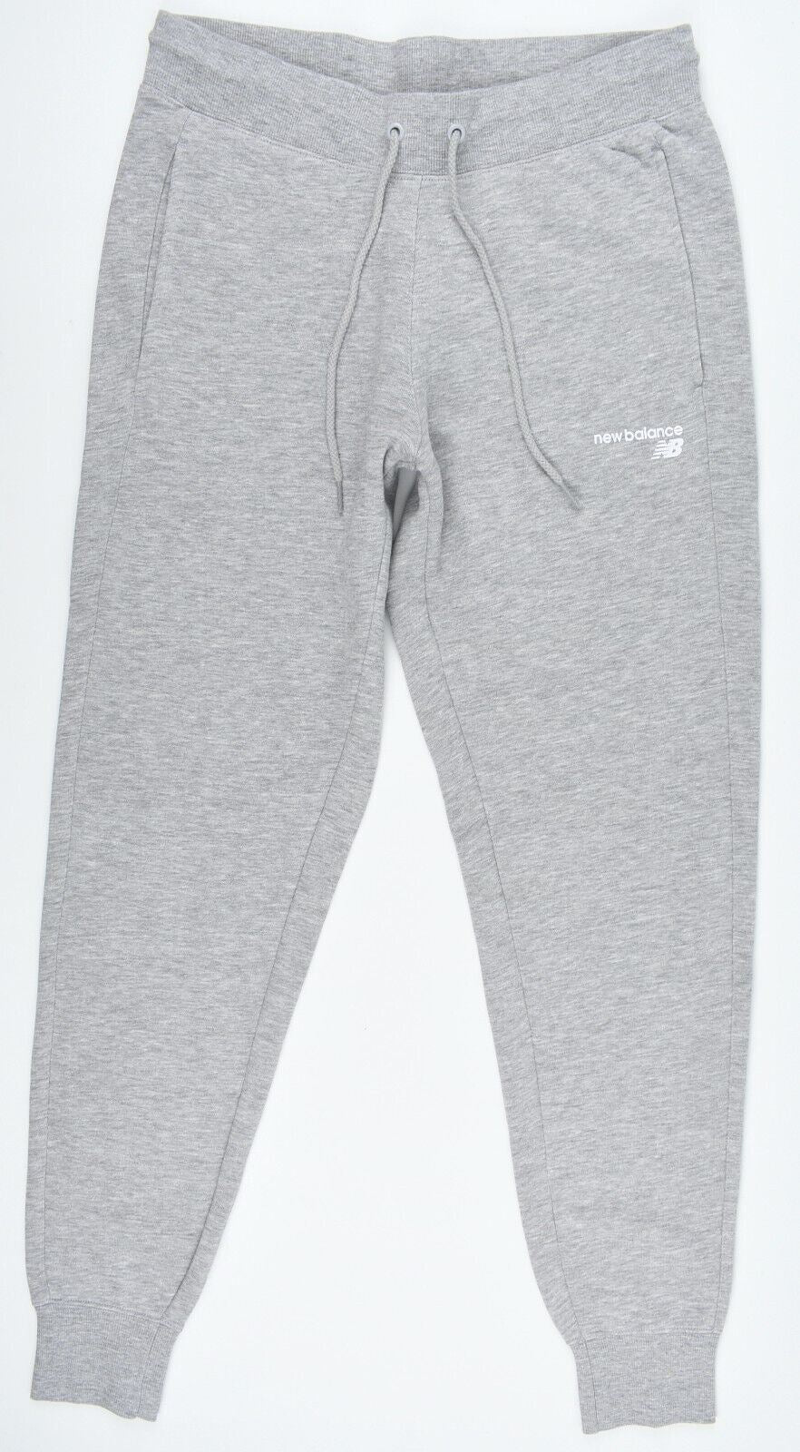 NEW BALANCE Women's Joggers, Athletic Fit, Cuffed Leg, Grey, size M /UK 12