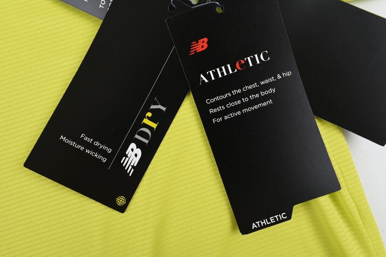 NEW BALANCE Men's ACCELERATE Long Sleeve Running Top, Neon Yellow, size SMALL