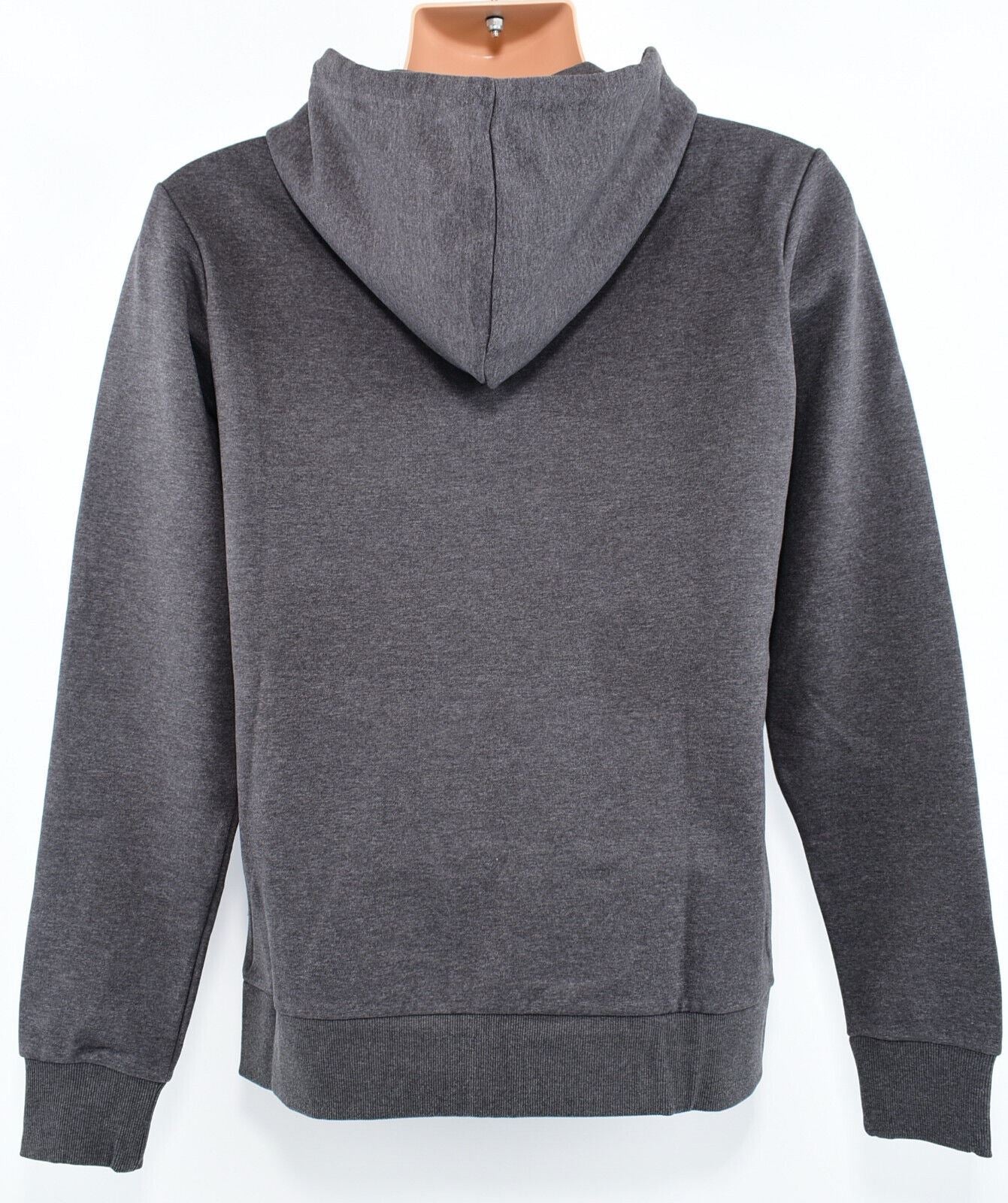 JACK & JONES Men's Full Zip Hoodie Jacket, Dark Grey, size MEDIUM