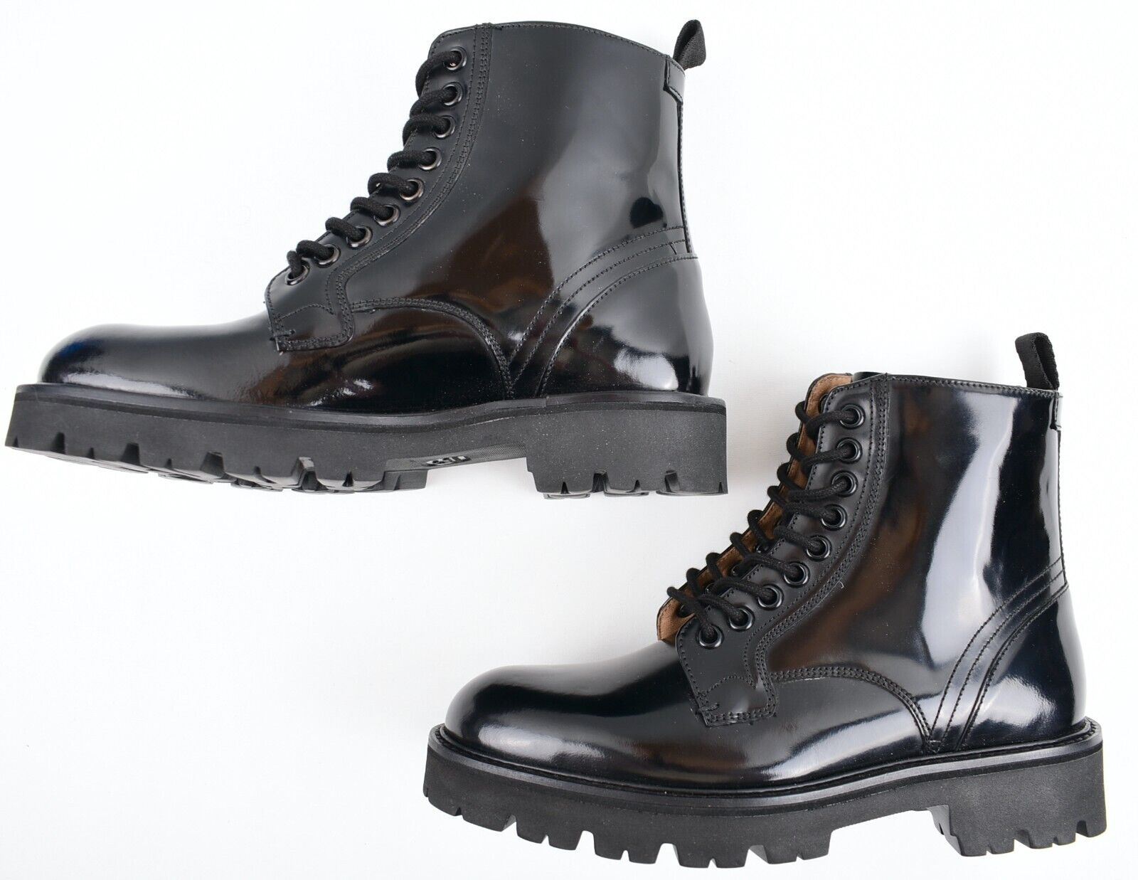 TED BAKER Women's MASCY Ankle Boots, Genuine Leather, Black, size UK 4 / EU 37