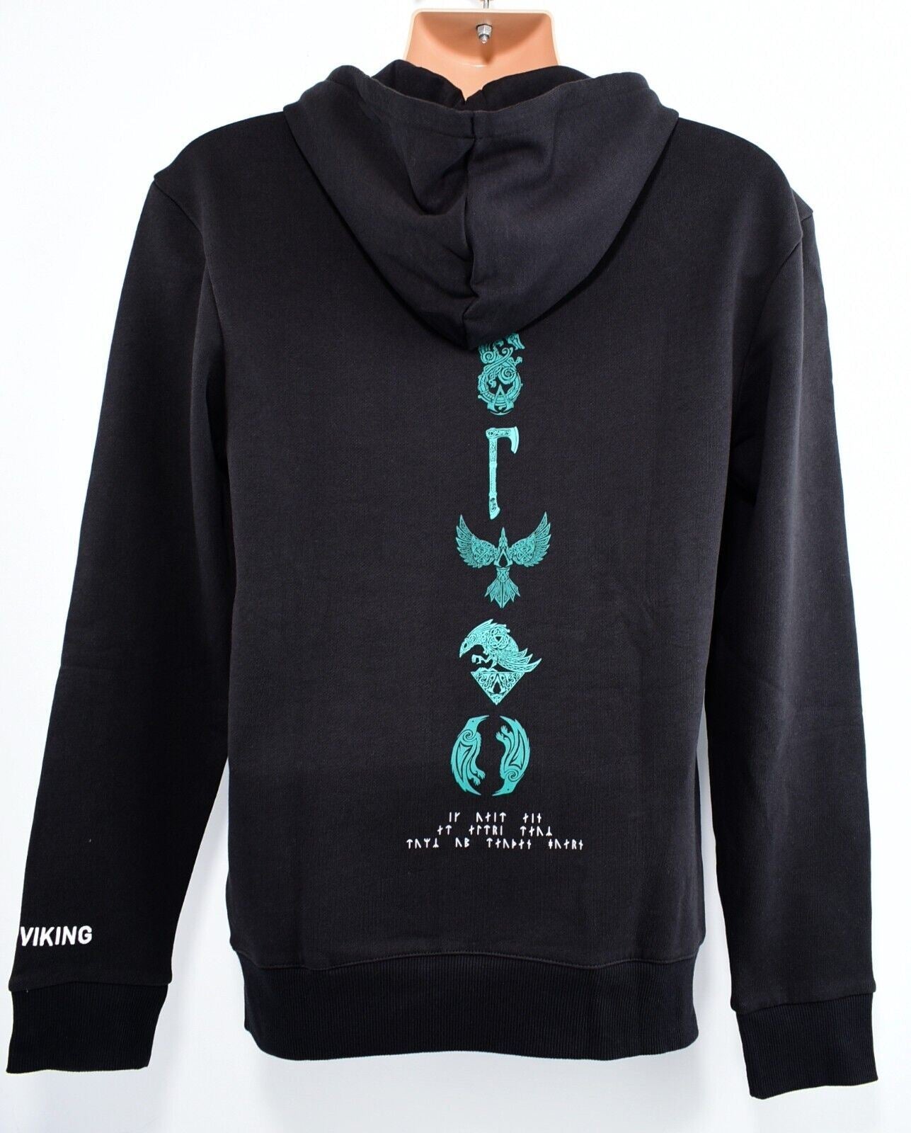 REEBOK x ASSASSIN'S CREED Men's Hoodie Sweatshirt, Black, size XS