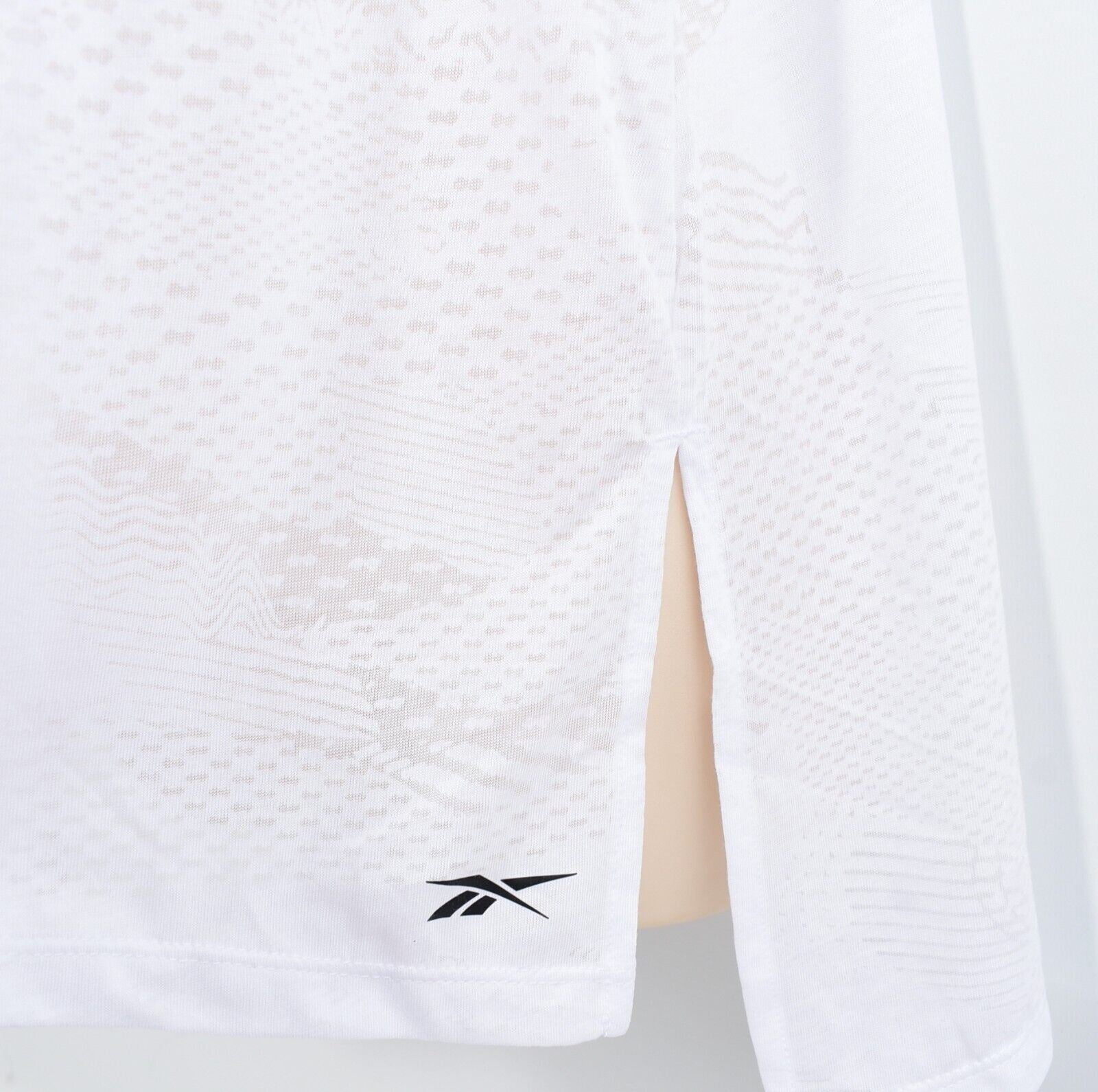 REEBOK Women's BURNOUT Tank Top, Workout Gym Top, White, size M /UK 12-14