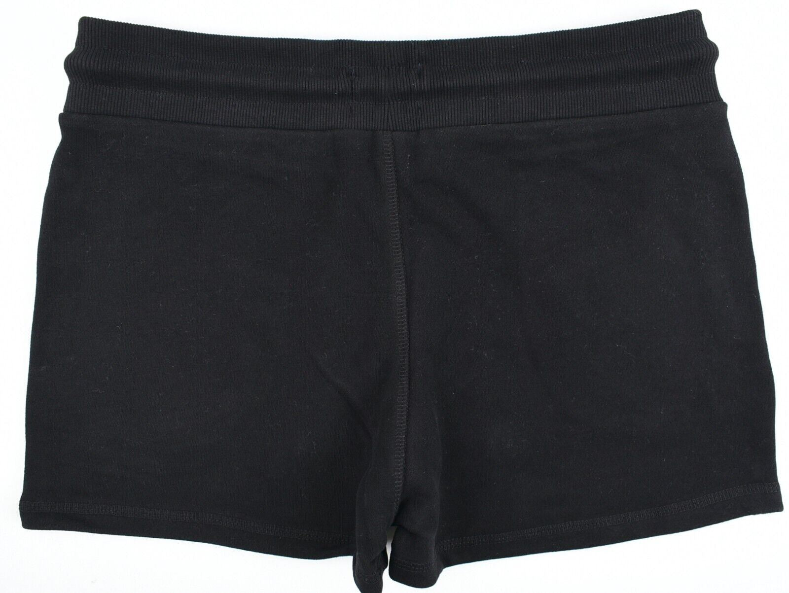 SUPERDRY Orange Label - Women's French Terry Shorts, Black, size SMALL