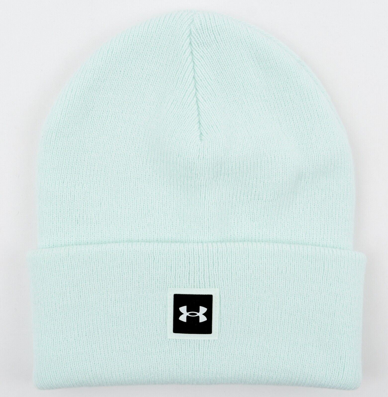UNDER ARMOUR Men's HALF TIME Knitted Beanie Hat, Mint Green, One Size