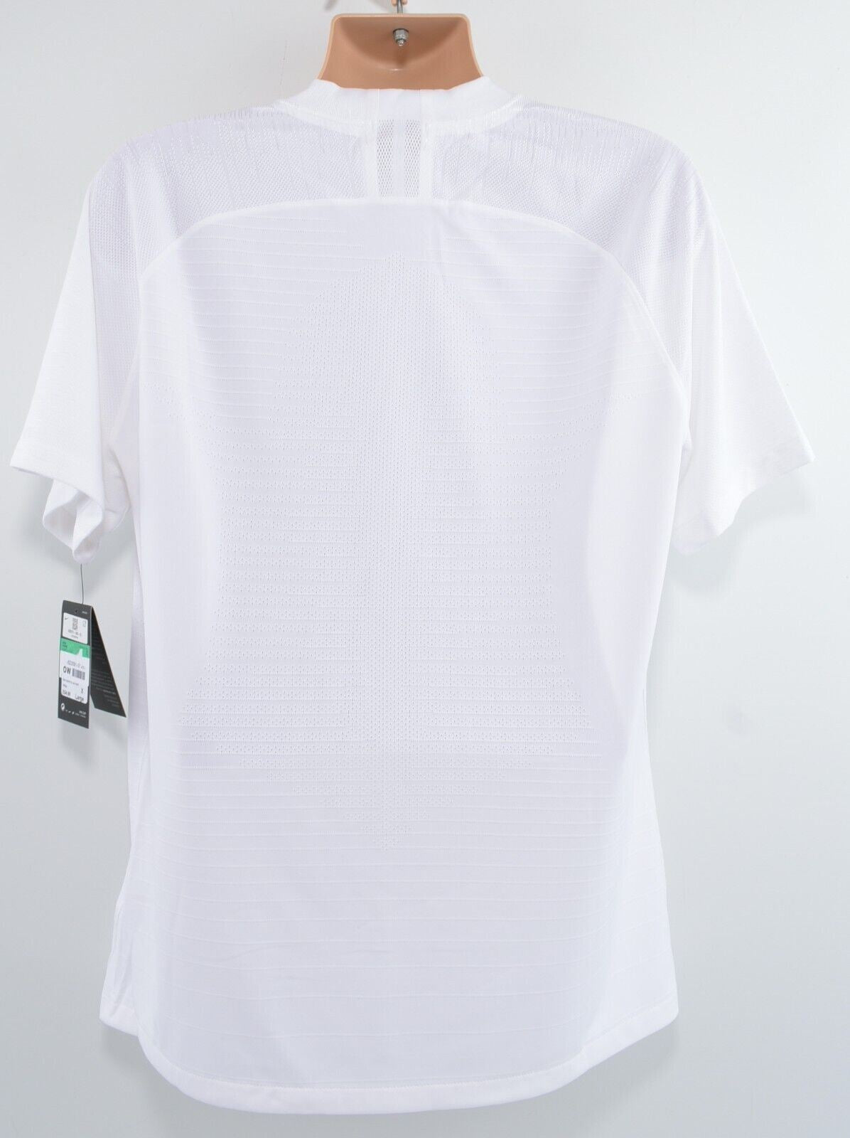 NIKE Men's VAPORKNIT Football Soccer Jersey T-shirt, White, size XL