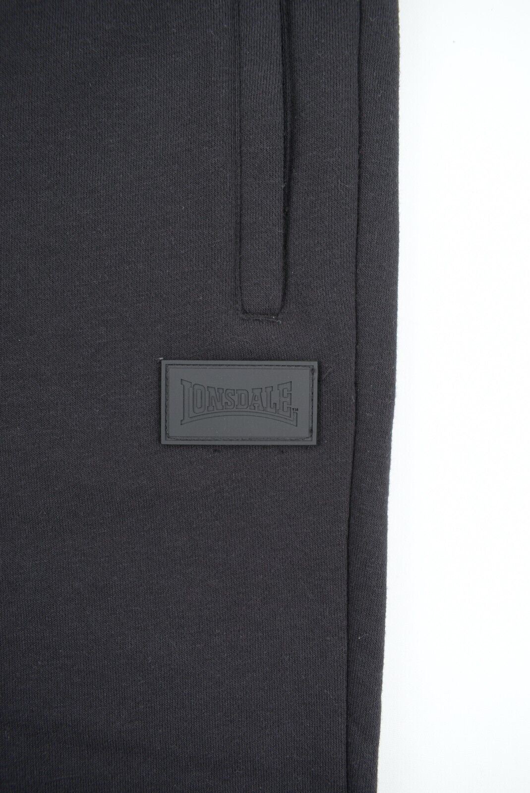 LONSDALE Womens SLIM FIT Joggers / Sweatpants, Black, size XS /UK 8