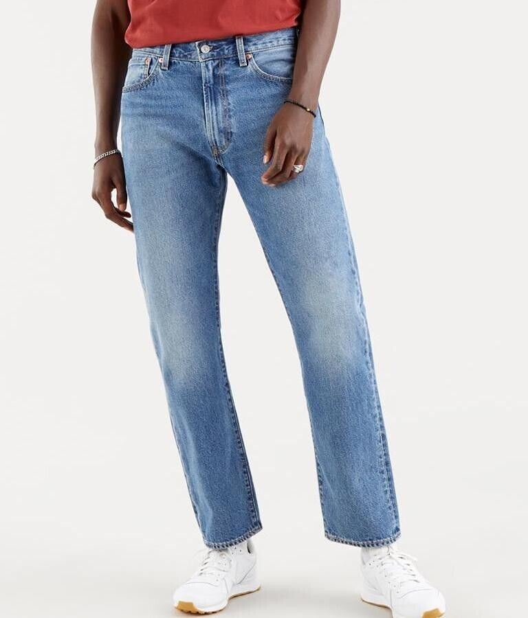 LEVI'S Mens 551z Loose Straight Leg Retro Look Jeans, Blue, size W28 S