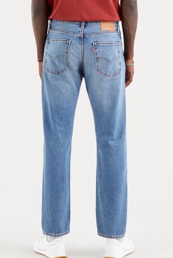 LEVI'S Mens 551z Loose Straight Leg Retro Look Jeans, Blue, size W28 S