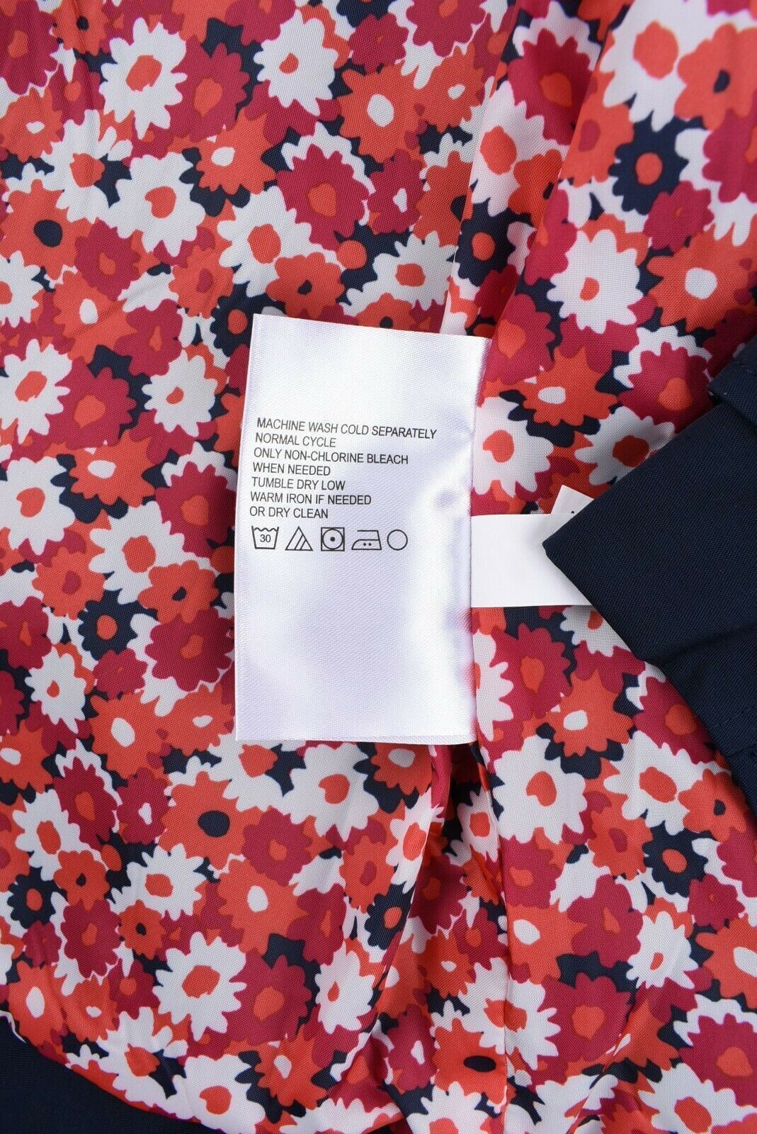 MICHAEL KORS Girls' Mac, Trench Coat / Jacket, Navy Blue, size 6 - 7 years