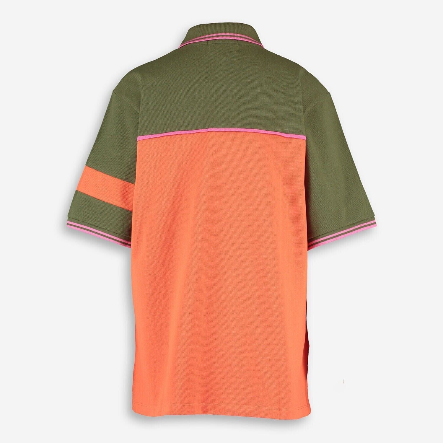 FRED PERRY x AKANE UTSUNOMIYA Womens Cut and Sew Polo Shirt , size UK 14