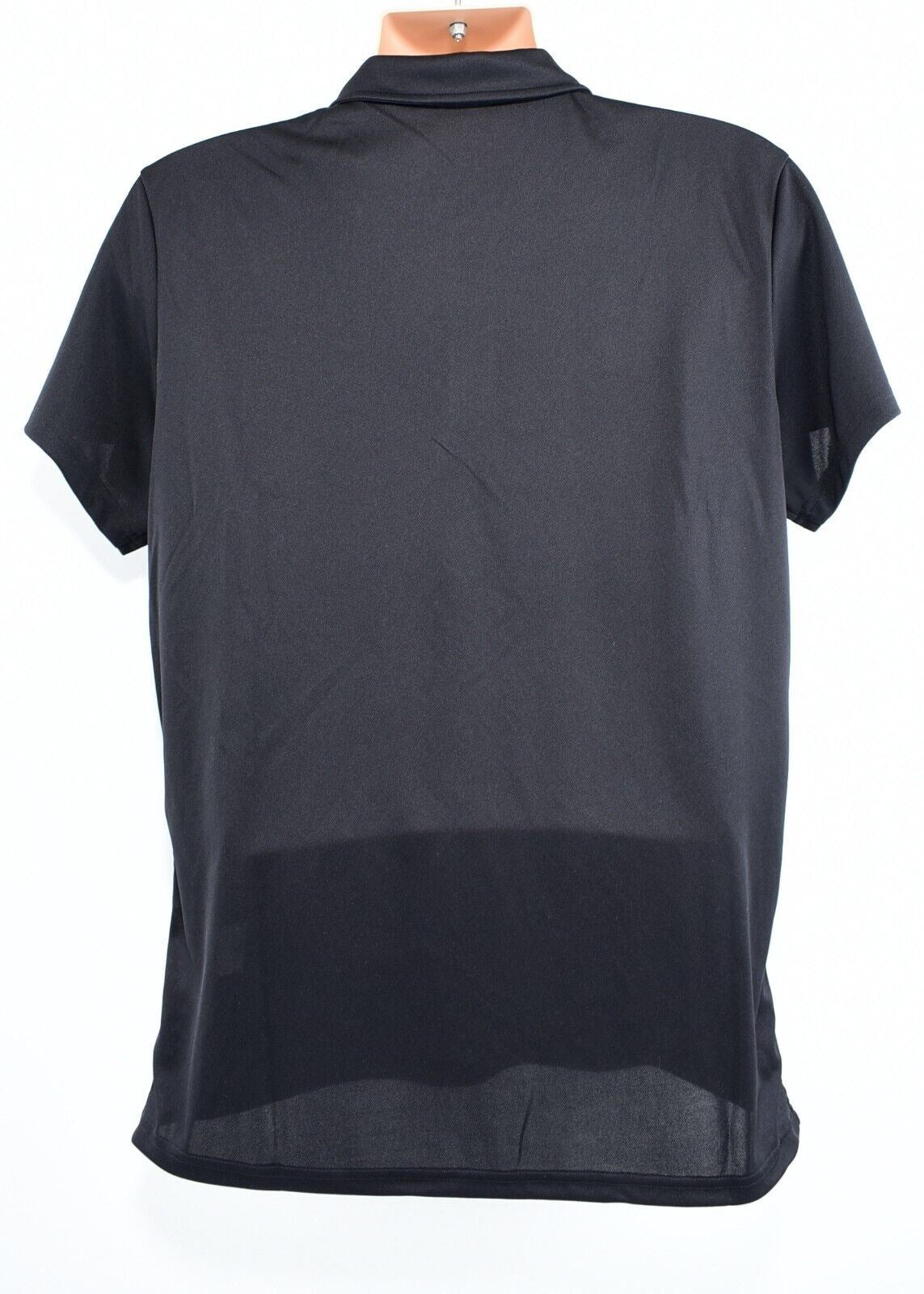 ADIDAS Mens Core 18 Performance Polo Shirt, T-shirt, Black, size L