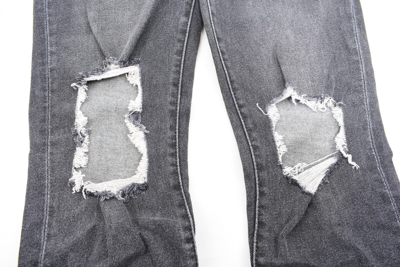 LEVIS 721 Womens High Rise Skinny Distressed Jeans, Washed Black, size W29 L32