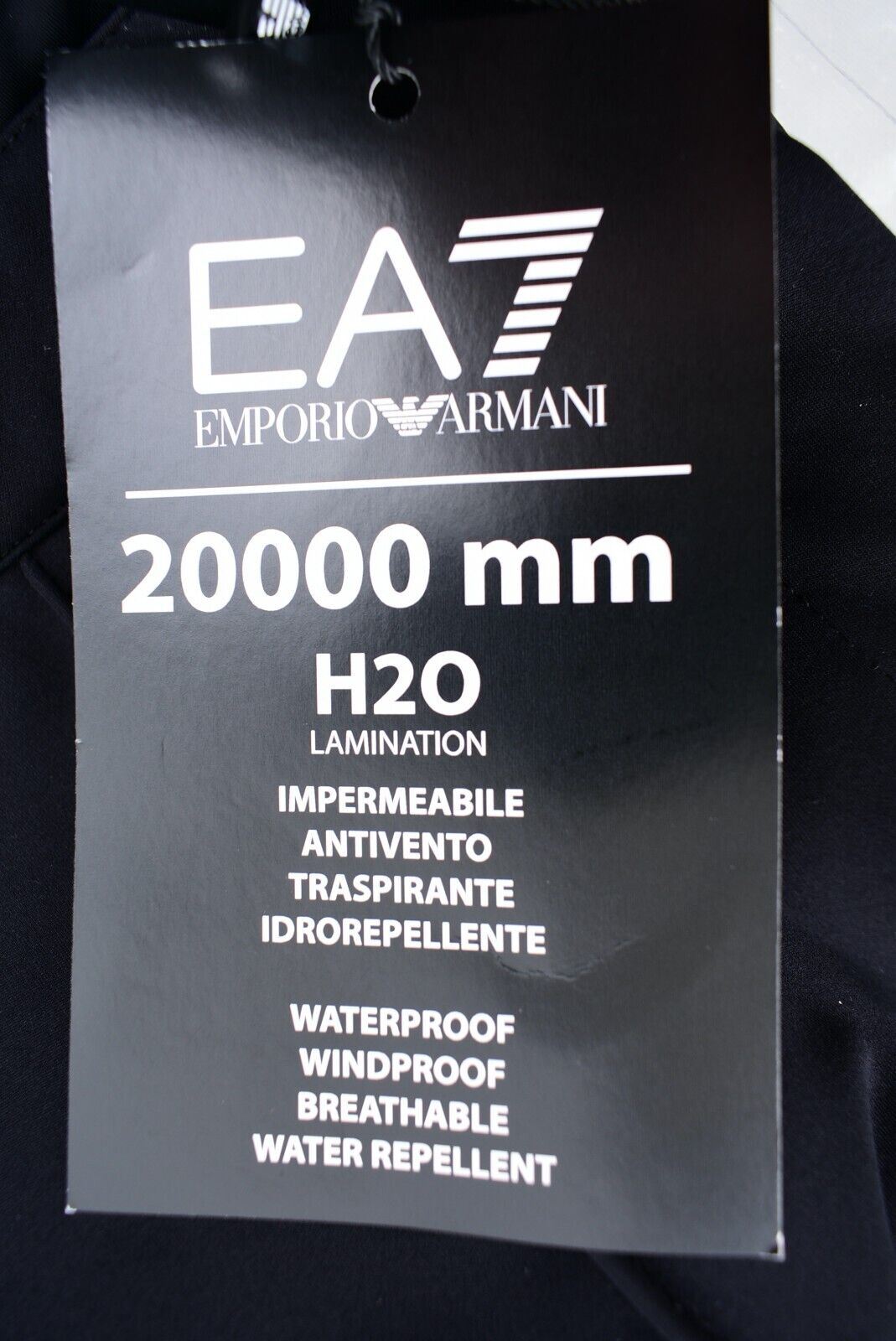 EA7 EMPORIO ARMANI Womens Apres Ski Leggings Pants, Black, size L