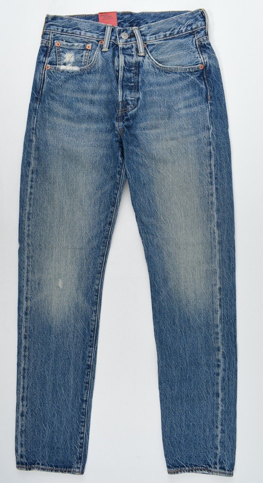 LEVIS 501 CT Mens Customised & Tapered Denim Jeans, Blue, size W28 L32