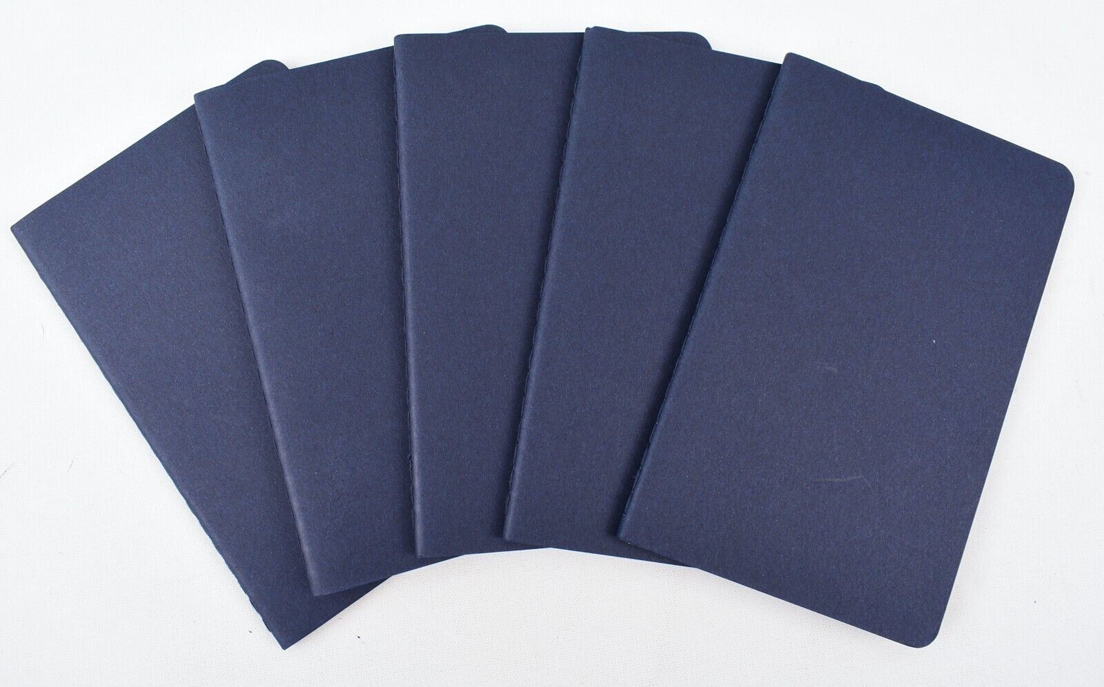 MOLESKINE 5-pk Black Mini Journal Notebooks, Black, 9x14cm