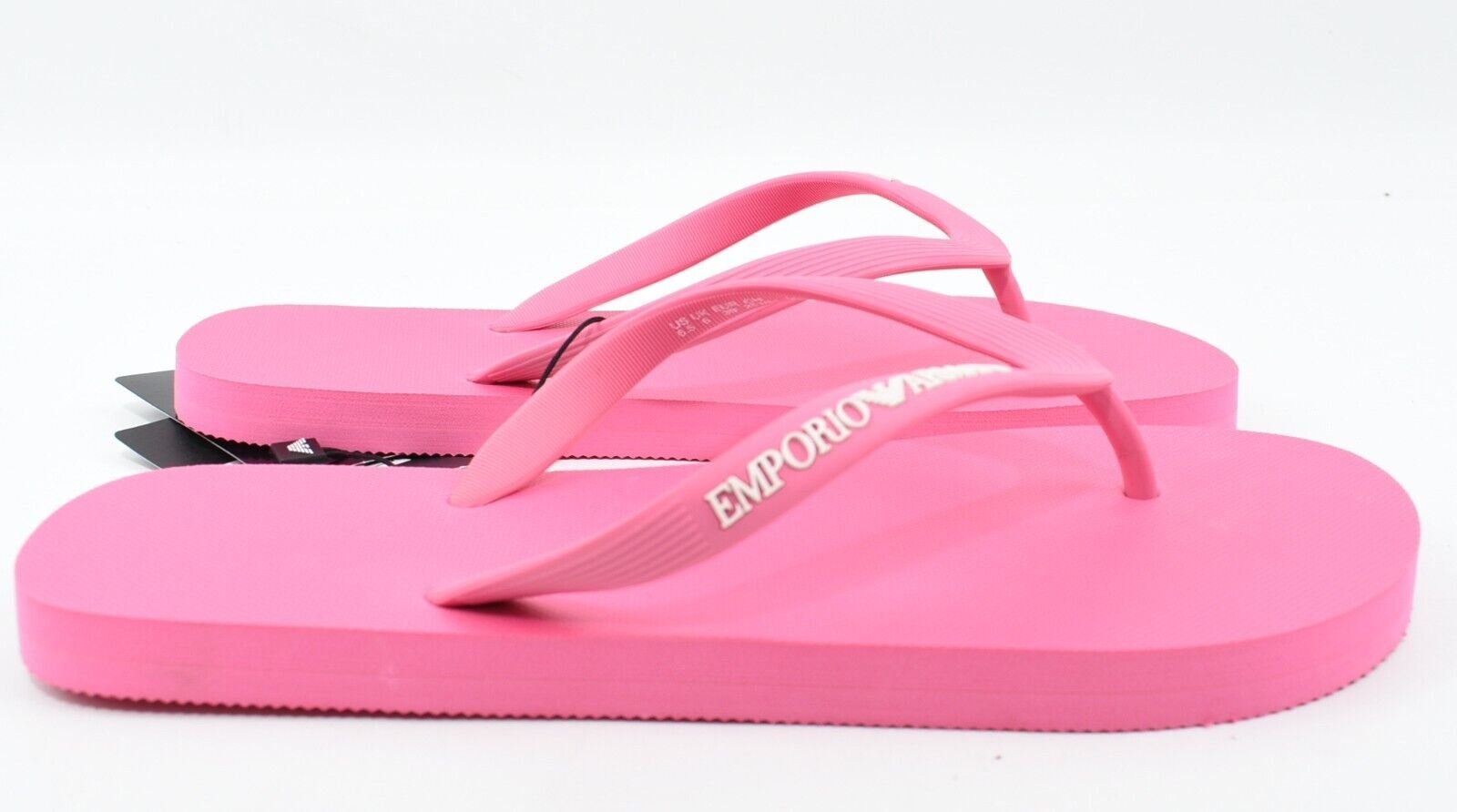 EMPORIO ARMANI Womens Flip Flops, Sandals, Pink, size UK 6 /EU 39