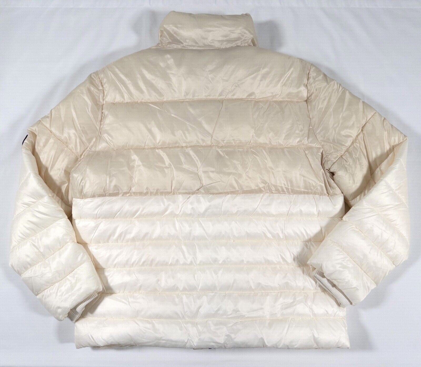 NATIVE YOUTH Women's Cream Puffer Coat Size UK XL Extra Large