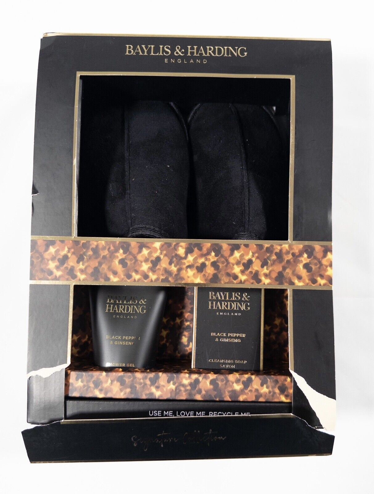 BAYLIS AND HARDING Mens Gift Set Black Pepper and Ginseng *Damaged box*