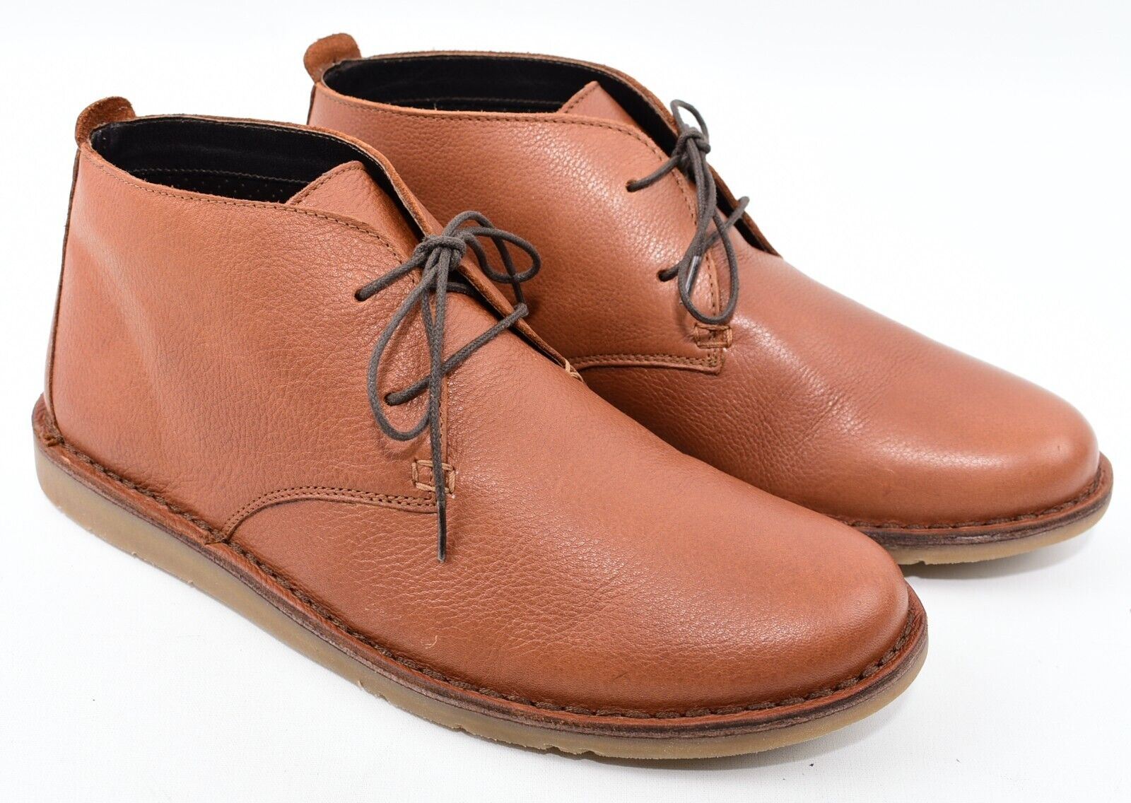 PADDERS Mens JUDD Genuine Lether Boots, Tan Brown, size UK 8 / EU 42 wide fit