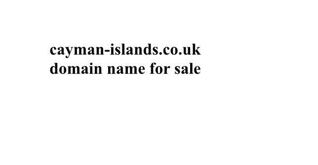 cayman-islands.co.uk premium domain name for sale cayman islands website