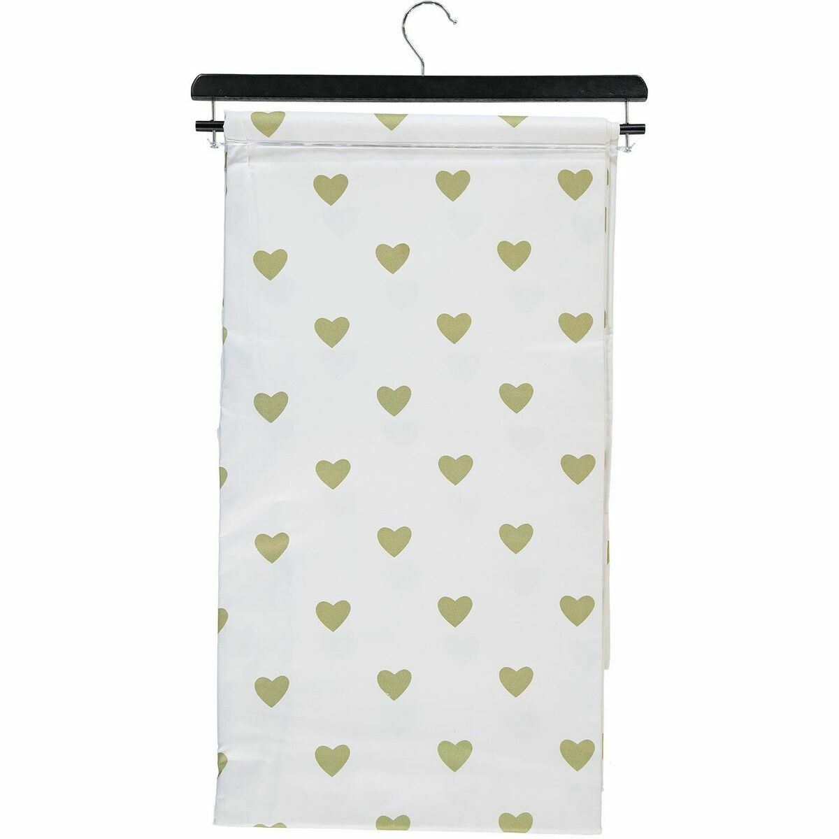 Nicole Miller Curtains - Set of two 127cm x 243cm - Beautiful Green Hearts