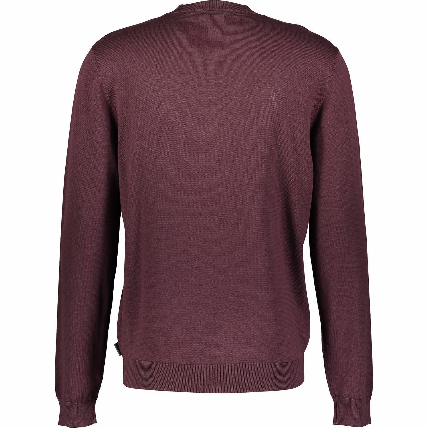 ARMANI COLLEZIONI Men's Burgundy Silk Mix Jumper, size XS / EU 46