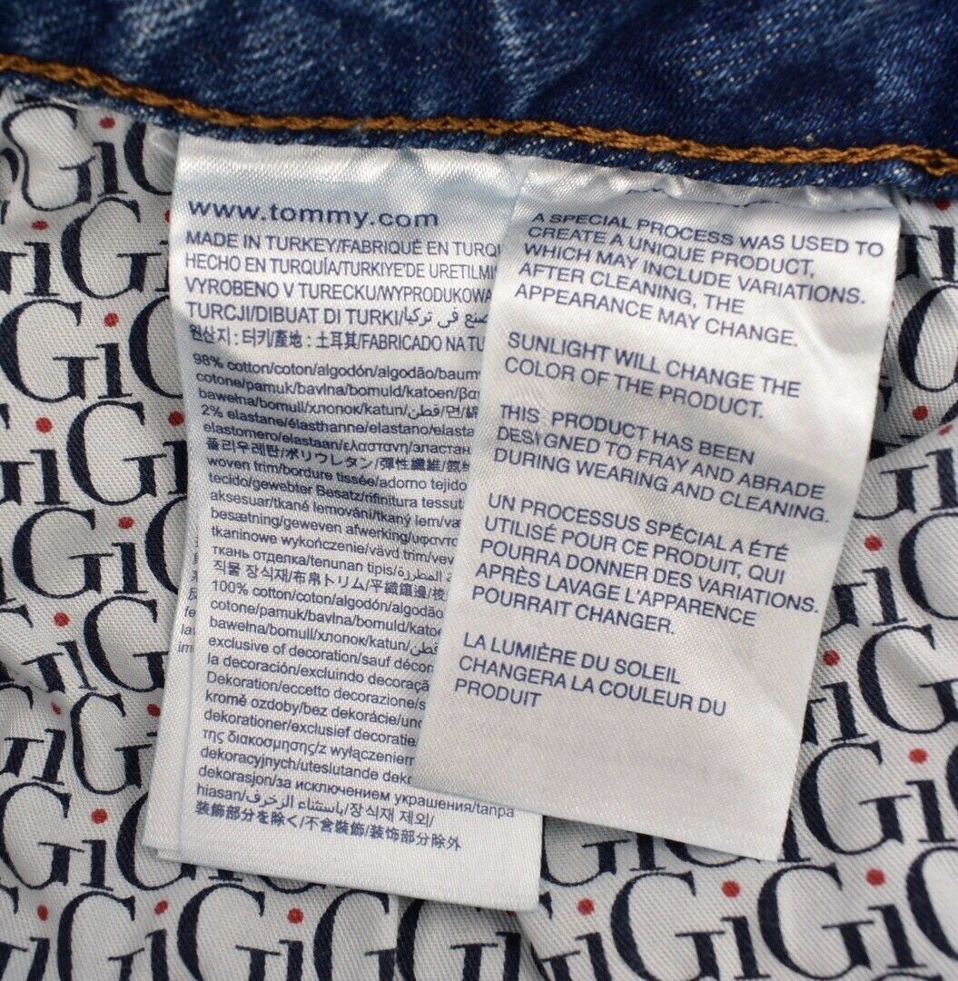 TOMMY HILFIGER x GIGI HADID Women's LEXIA DESTROYED Jeans, W28 W30 W32 W34