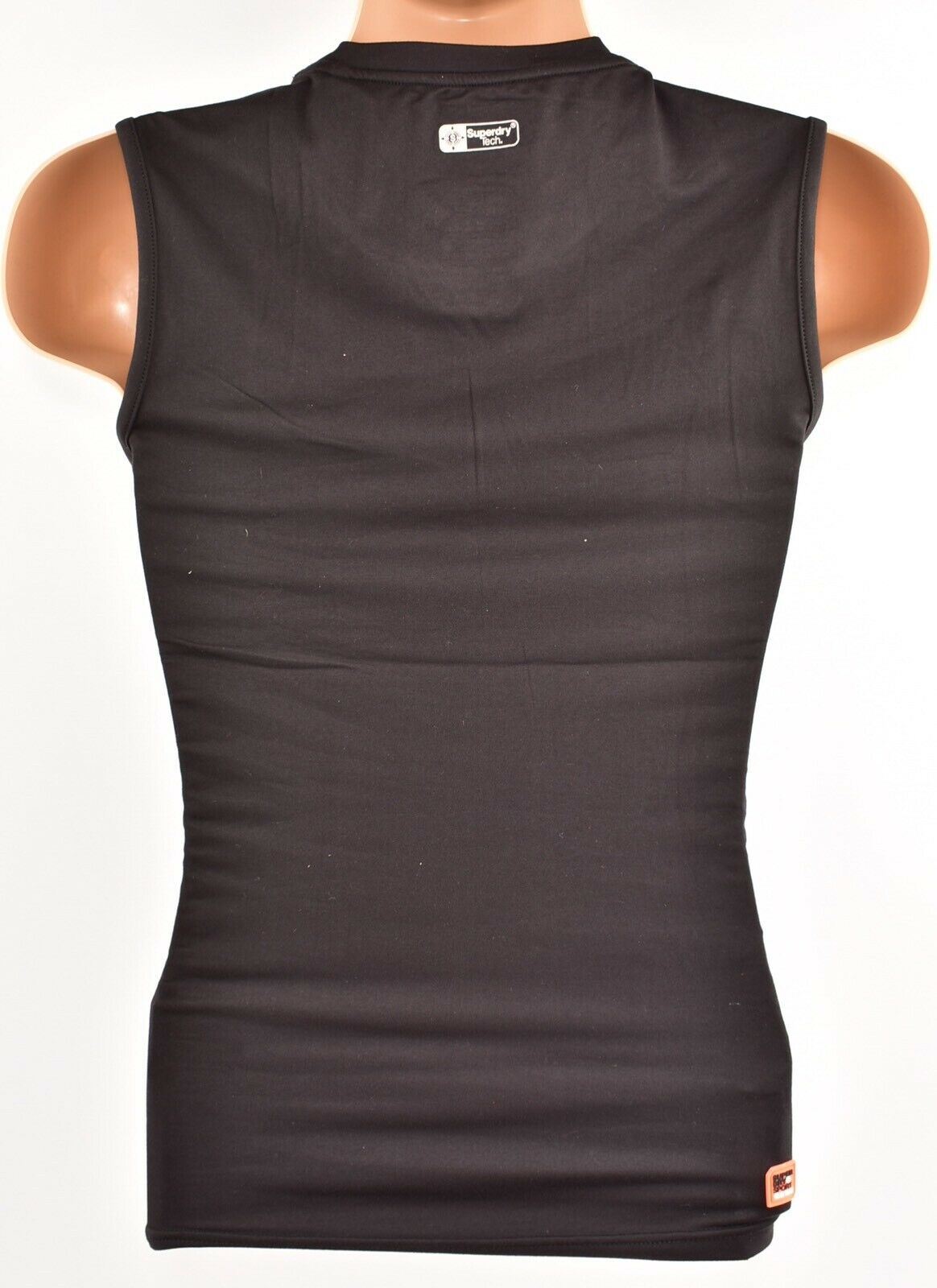 SUPERDRY Men's Gym Sport Runner Vest Top Black M60003PM - XS, S