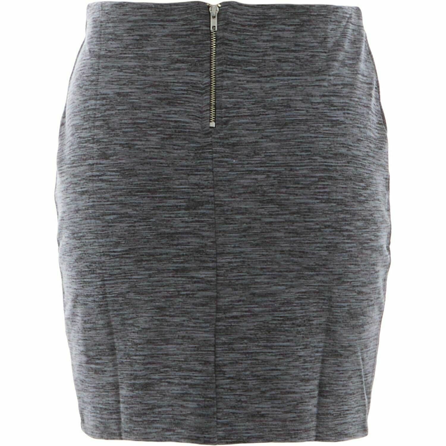SUPERDRY Women's EDISON Mini Skirt, Charcoal Twist, size S / UK 10