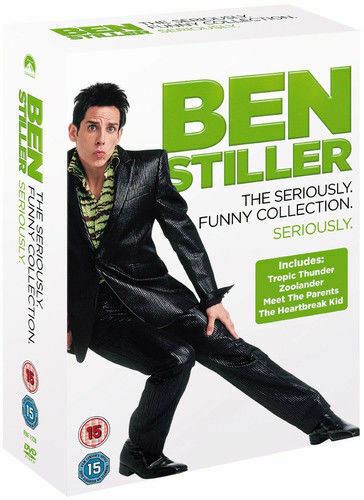 Ben Stiller: Collection DVD (2011) cert 15 4 discs and Sealed