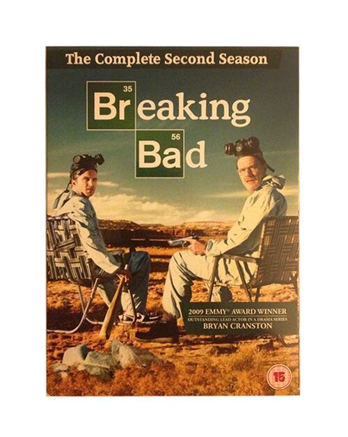 Breaking Bad - Series 2 - Complete (DVD, 2012, 4-Disc Set, Box Set) - Sealed