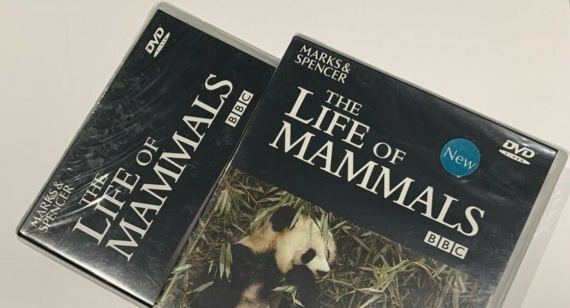 BBC The Life of Mammals dvd by Marks & Spencers Volume 2 & 3  - Sealed