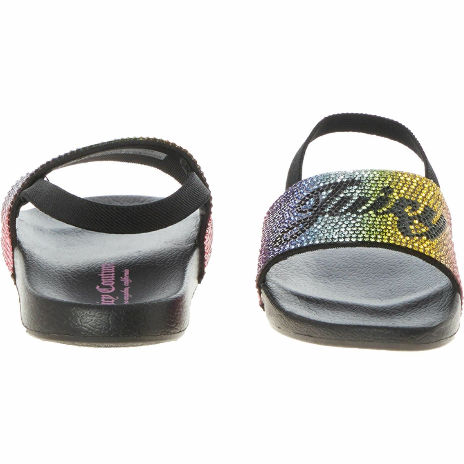 JUICY COUTURE Baby Girls LIL CANYON LAKE Slingback Sliders Sandals UK infant 5.5