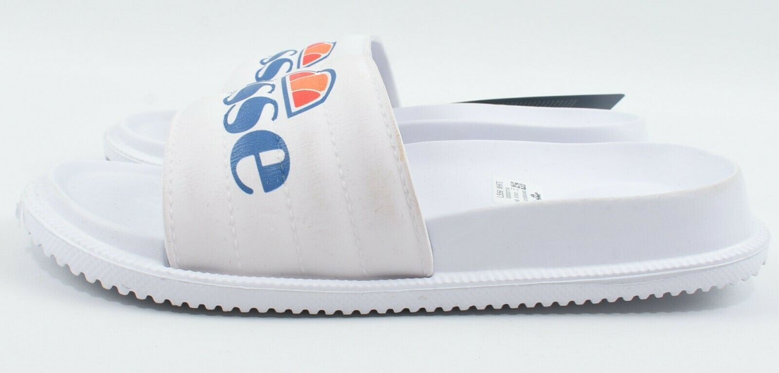 ELLESSE Kids Boys Girls White Sliders Summer Sandals, UK junior 4 /EU 37