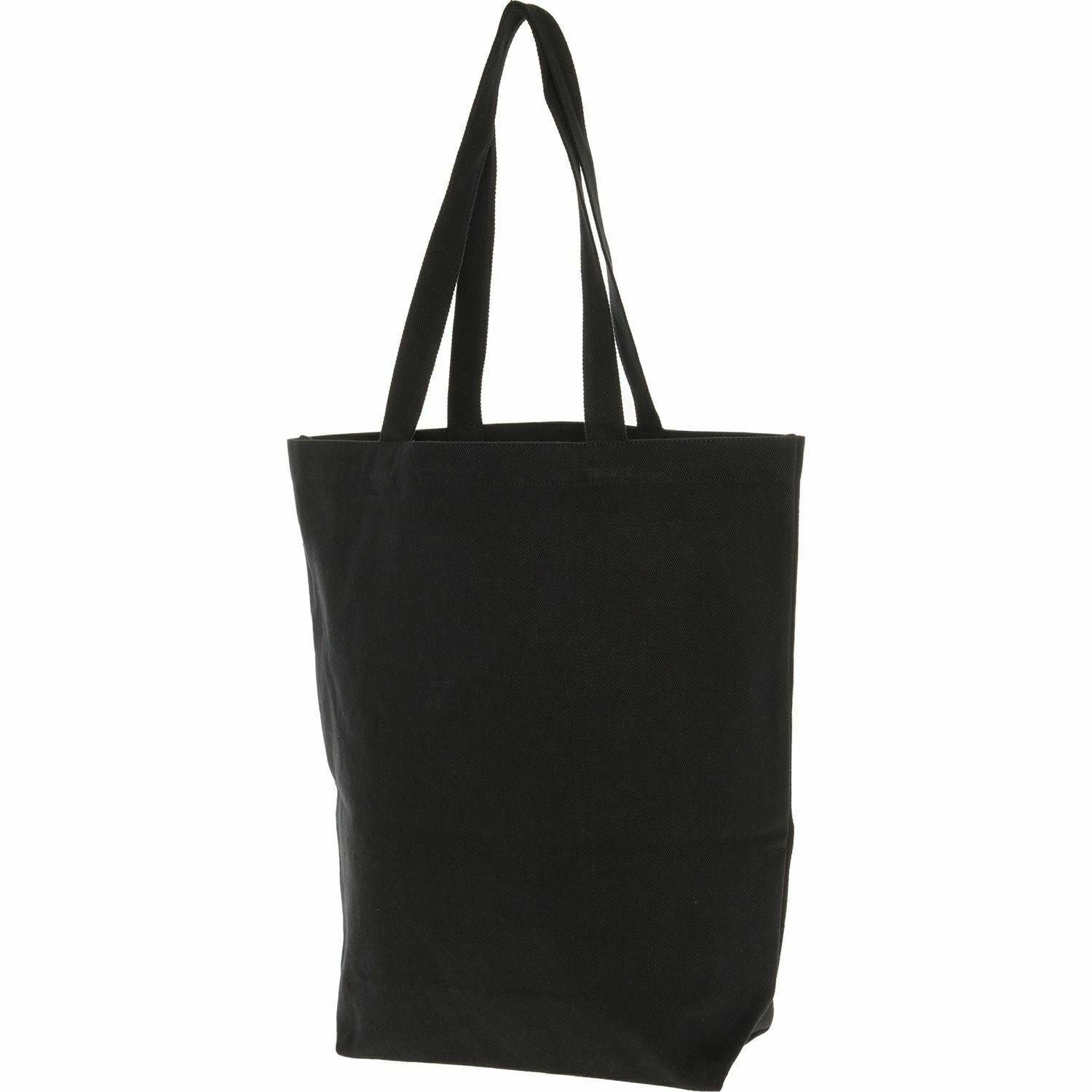 MARC JACOBS Women's Black & Gold Canvas Shoulder Bag Beach Bag, 38x40 cm