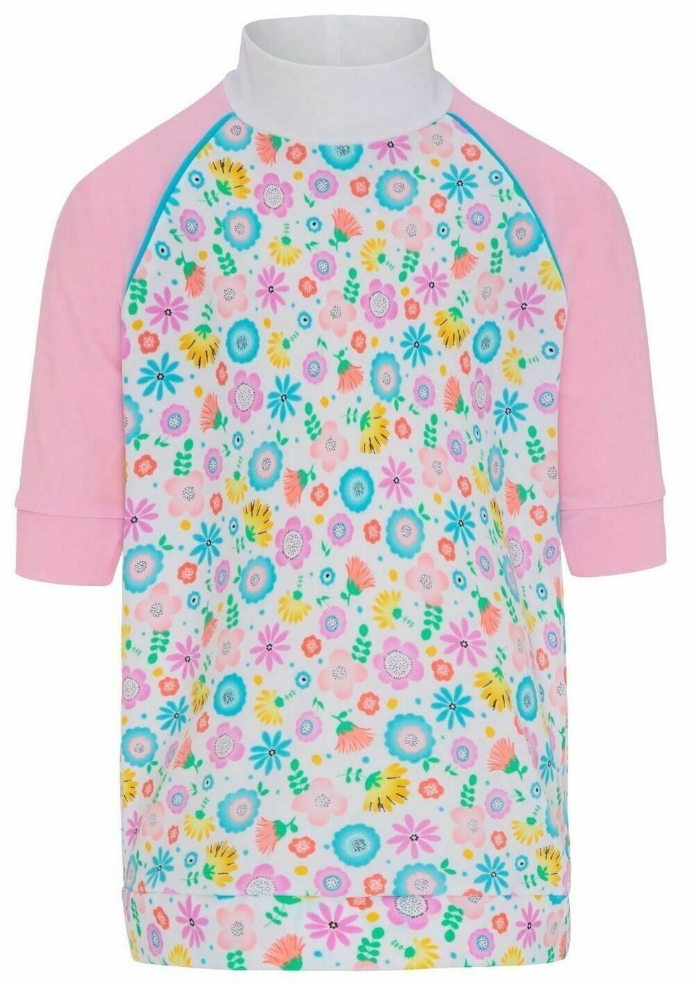 Platypus Australia Baby Girls UPF50+ Bloom SS Sunshirt size 9 m -12 months