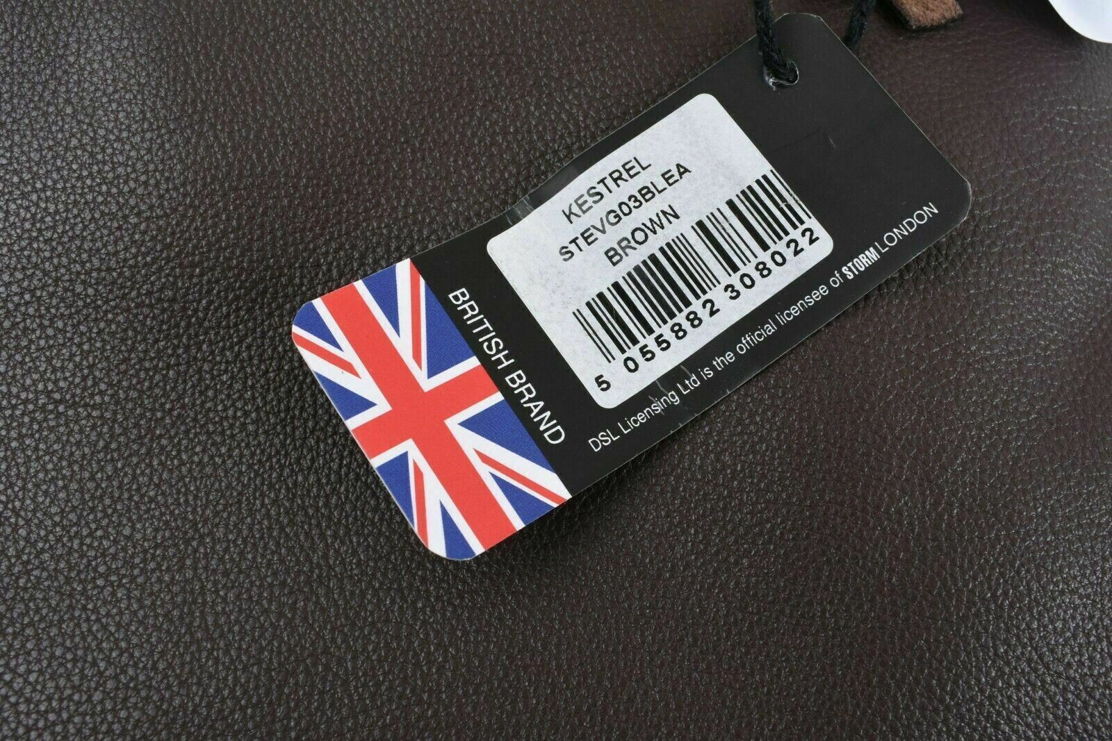 STORM Women's KESTREL Genuine Leather Small Brown Shoulder Bag, Brown