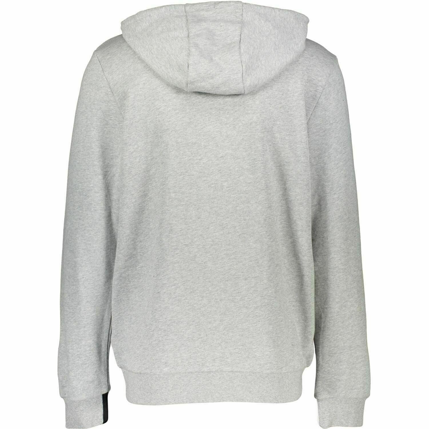 NAUTICA Men's SHACKLE FZ HOODIE Full Zip Jacket, Grey Marl, size M