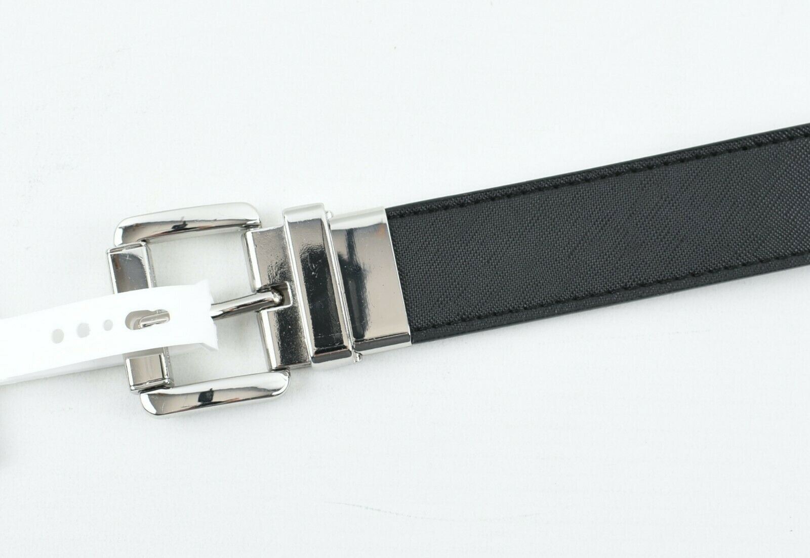 MICHAEL KORS Women's REVERSIBLE Belt, Black/Monogram, size LARGE