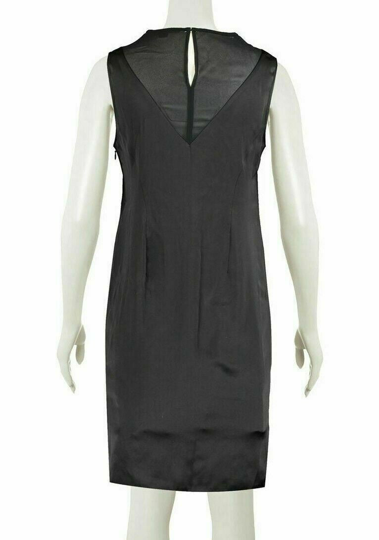 ALLSAINTS Women's NURI Black Loose Fit Mini Dress, UK 8