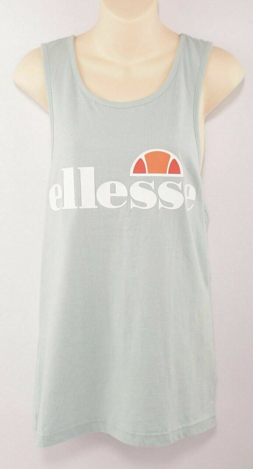 ELLESSE Womens Tank Top, Light Blue, sizes UK 8 UK 10 UK 12 UK 14