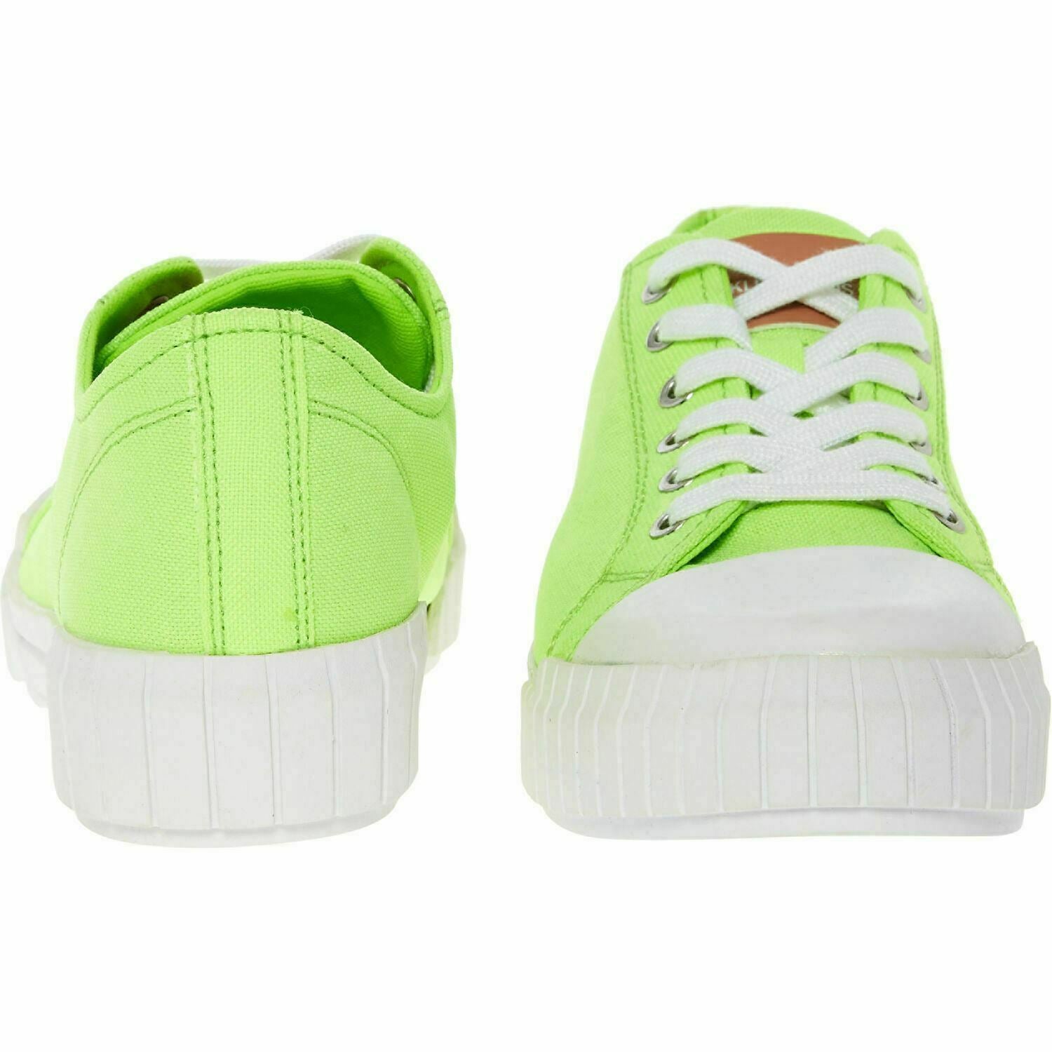 Men's Calvin Klein BEATO NYLON Trainers Shoes Chemical Yellow UK 9 EU 43 US 10